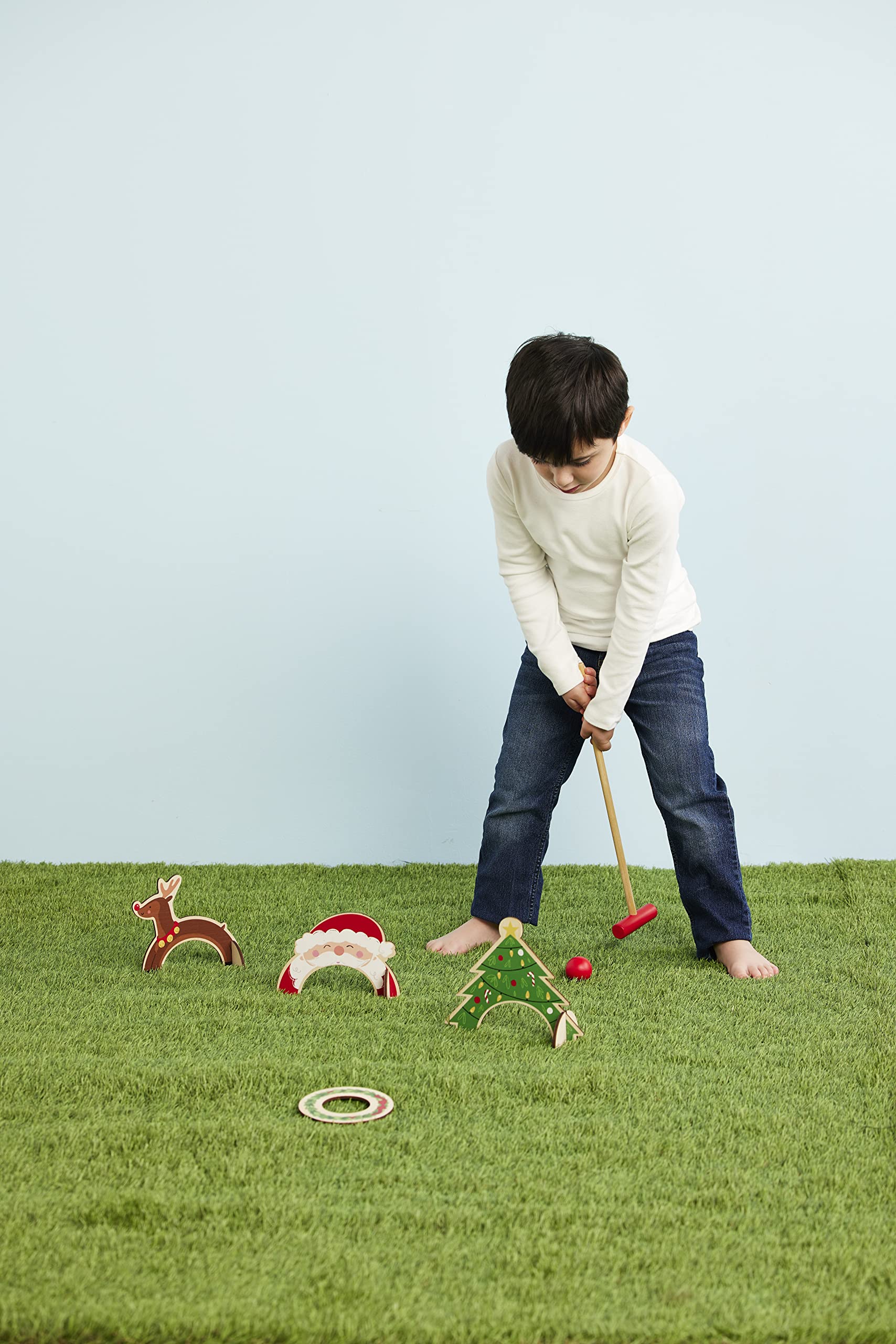 Mud Pie Kid's Holiday Hole in One Game
