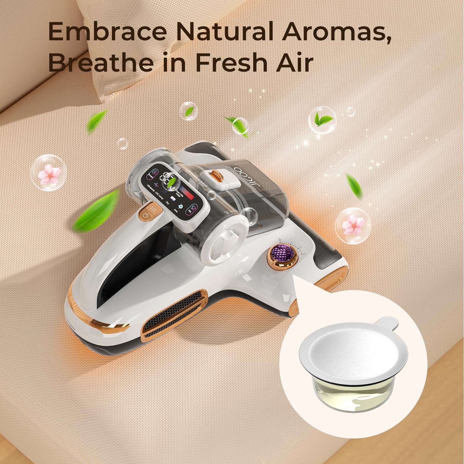 JIGOO T600 Aspiratore Floreale Delight (Plant Essential Oil)