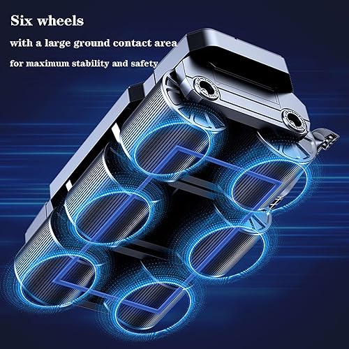 Miniatura 5 de Rodillo de seis ruedas Ab 2025 con soporte de codo  Rodillo de rueda abdominal de rebote automático, la versión mejorada para doble uso de seis