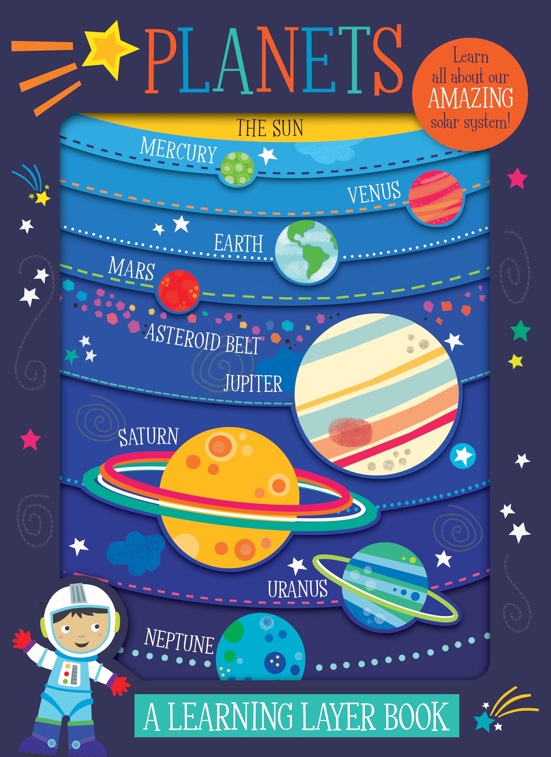 Learning Layer Board Book - Planets
