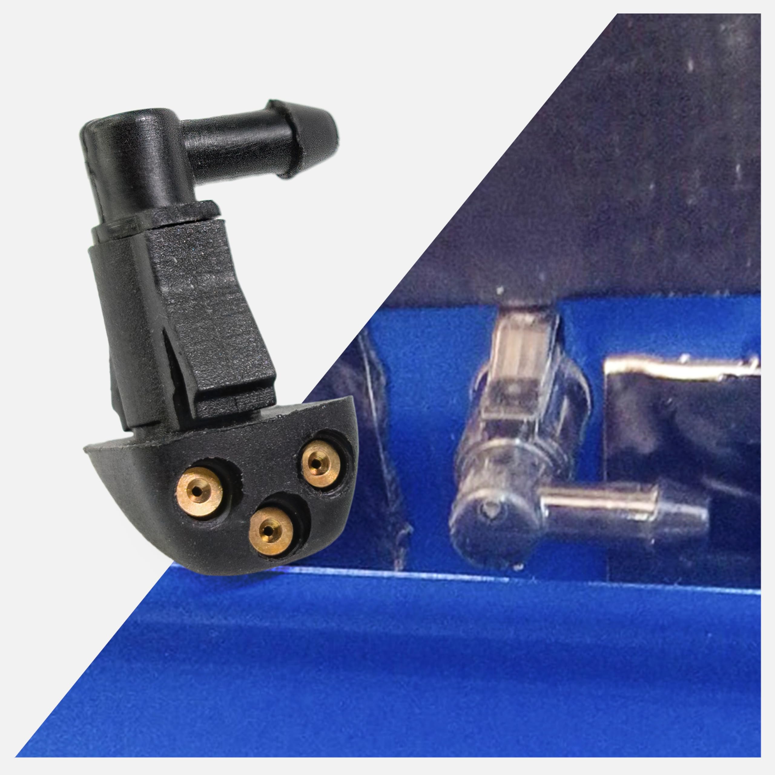 Click&Fit 2 szt. dysz spryskiwaczy do Chevroleta Aveo 2011-2020 I Chevrolet Cruze 2011-2015 zestaw natryskowy OE# 95962083