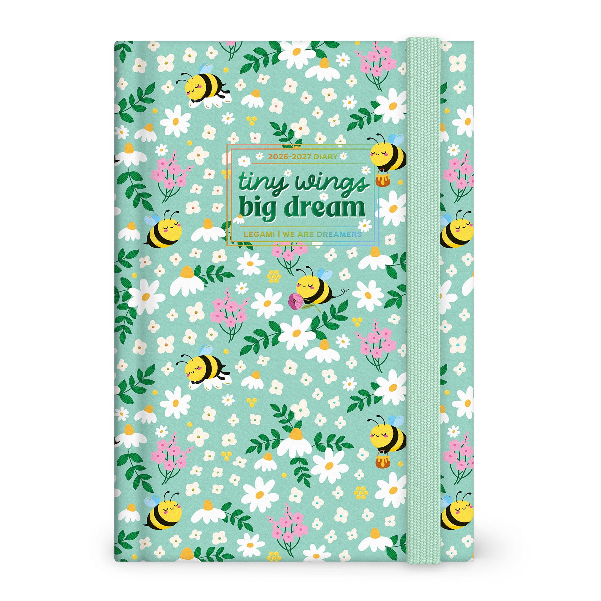 Legami - Daily Photo Diary 2026-2027, Bee, 16 Months, Medium, Diary September 2026 to December 2027, Elastic Closure, FSC Certified Paper, 12 x 18 cm — image 1