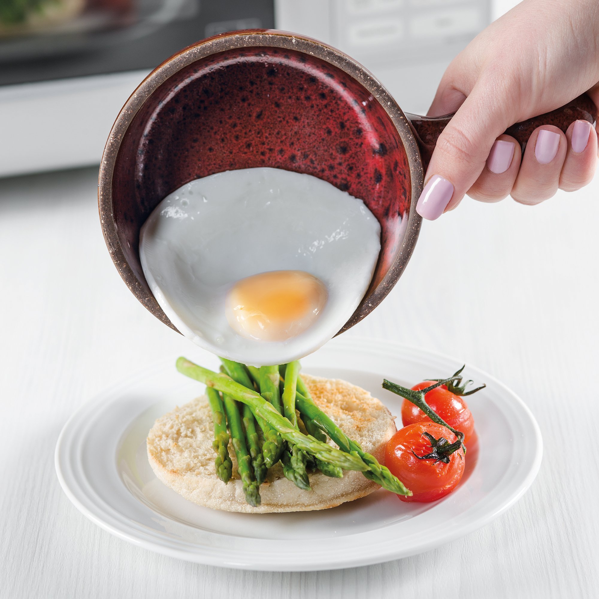 JML Mikrowellen HOT Pot - Wärmespeicherung, Dampf sprudelnd Hot Pot