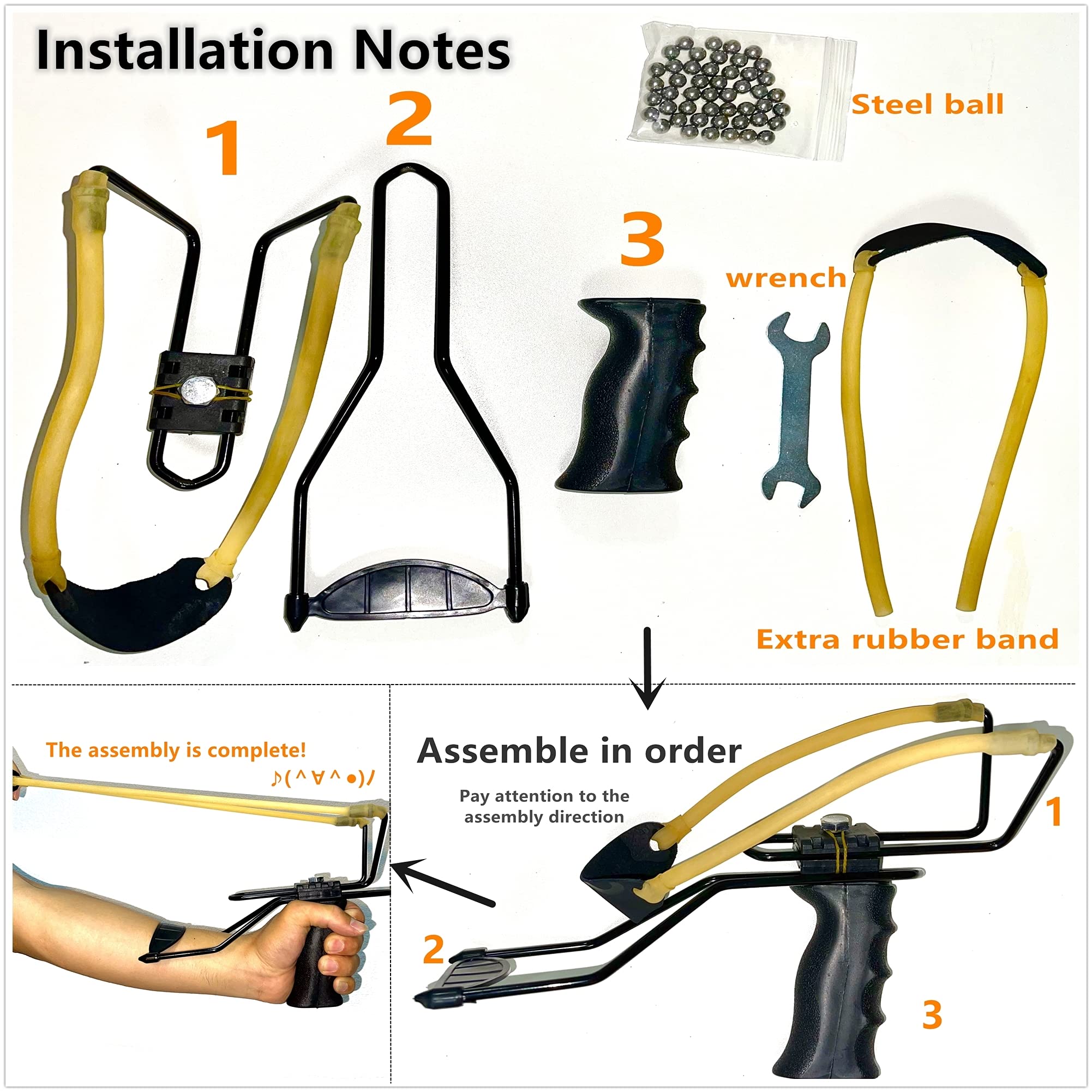 liuyi Slingshot Adult Outdoor Precision Metal Steel Slingshot Professional Hunting Slingshot