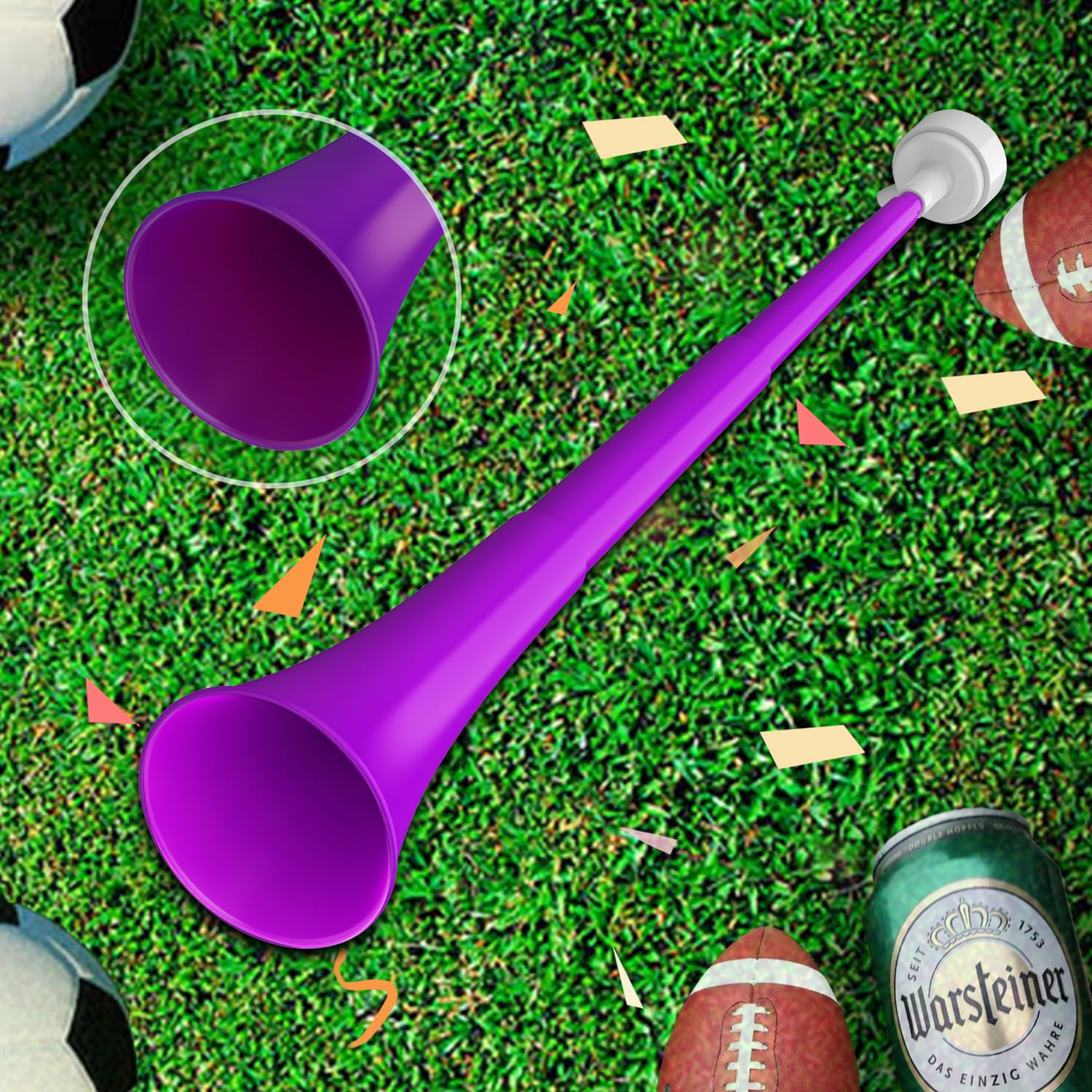 Mini Trumpet 12pcs Plastic Trumpet Horn Noise Maker Funny Speaker