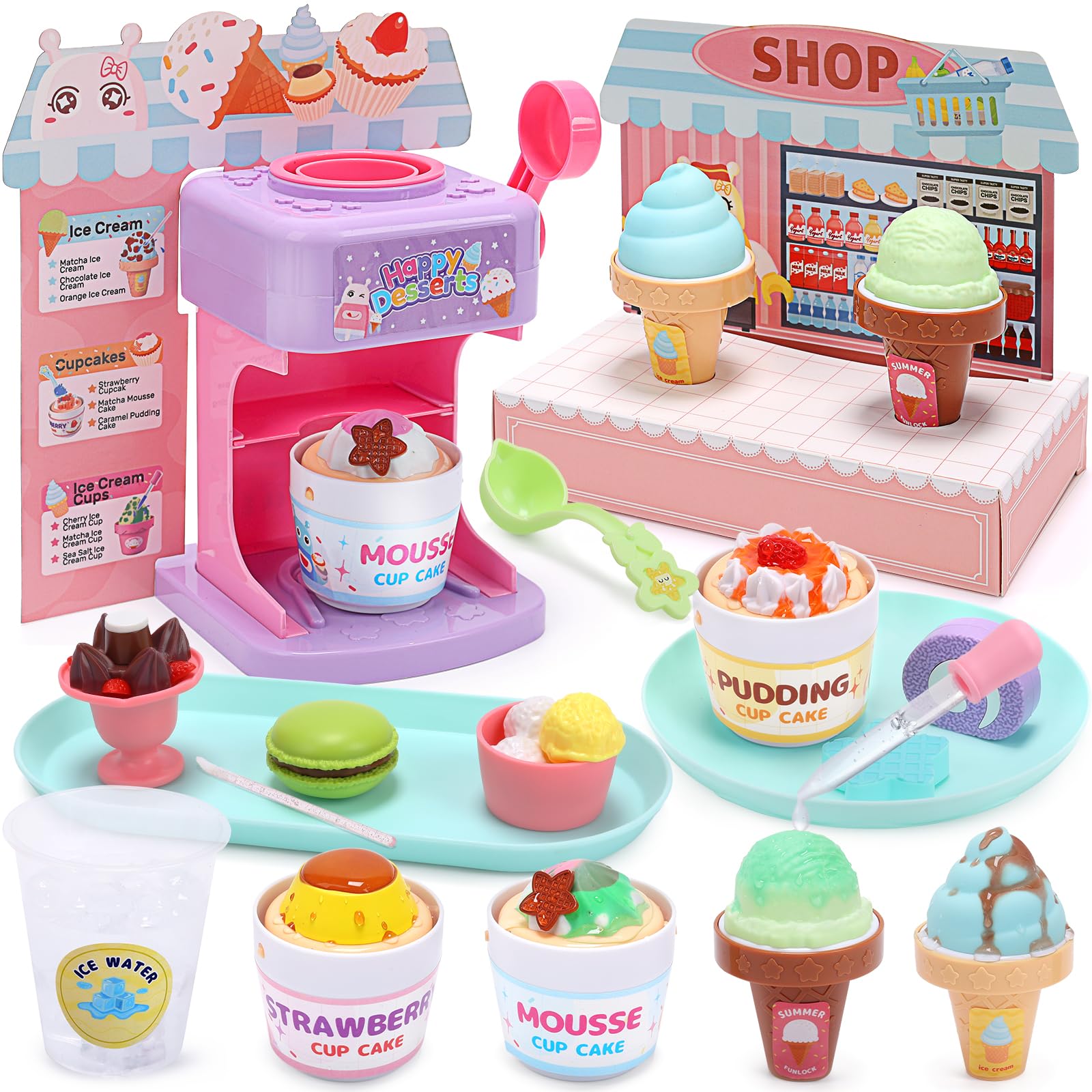 【在庫処分】Cute Stone おままごとセット 74点セット おままごと 食 おままごとセット Cute Stone 74点セット おままごと 食材 リンゴ