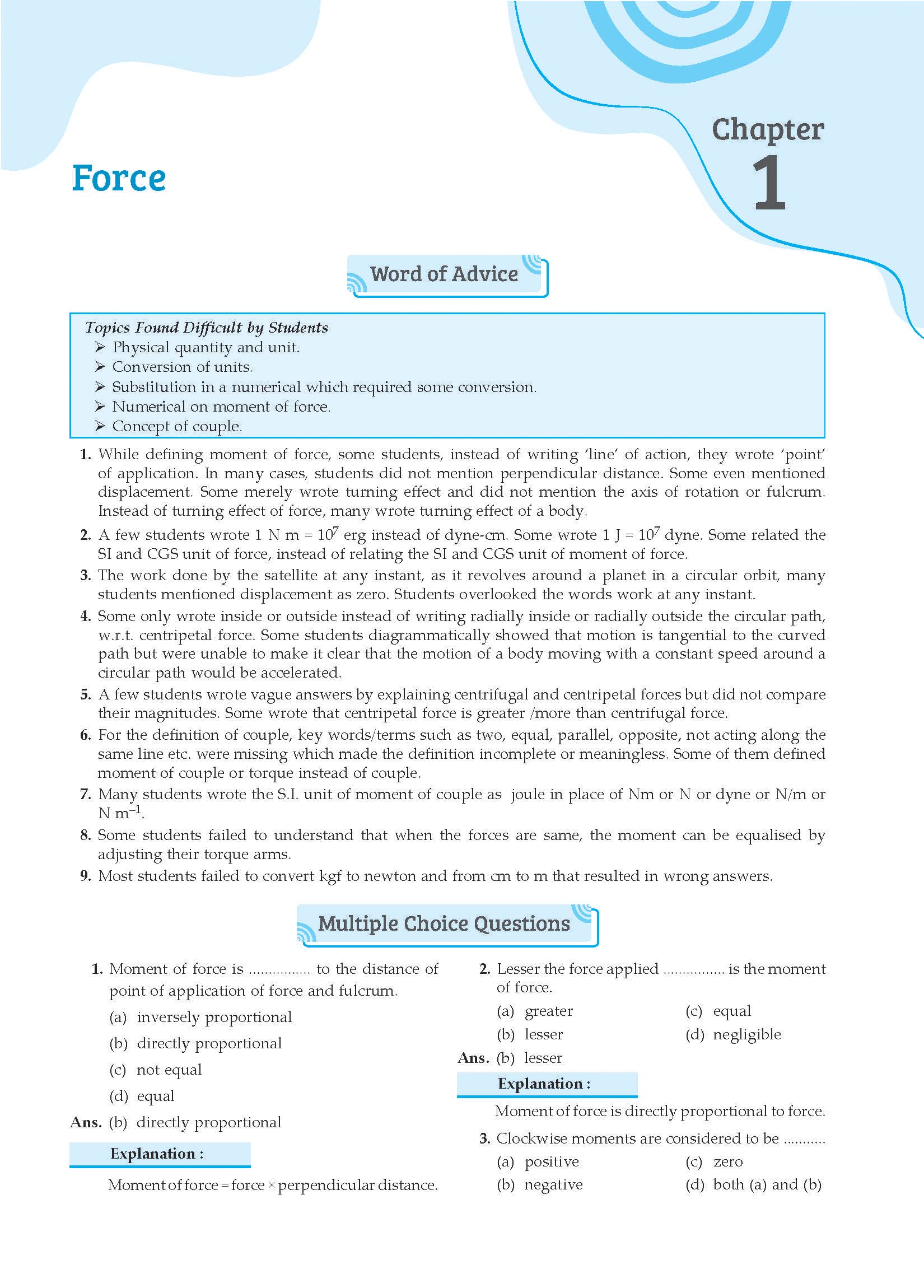 Oswal - Gurukul Physics Most Likely Question Bank : ICSE Class 10 2024 Exam 2