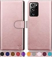 Vista 13 de SUANPOT Funda de piel tipo cartera para Samsung Galaxy Note 20 Ultra 5G de 6.9 pulgadas con bloqueo RFID, tarjetero para tarjetas de crédito, funda
