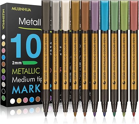 markers for black paper