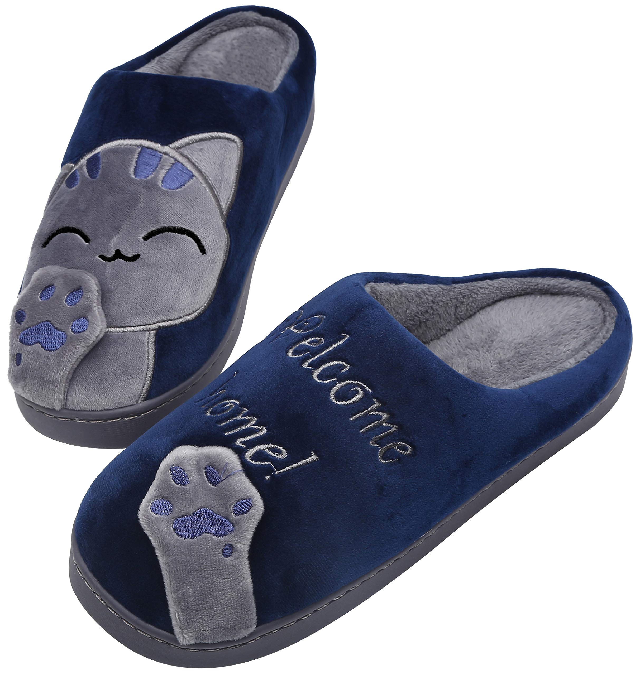 Mishansha Pantofole Donna Uomo - Calde leggere Morbide Comode e Antiscivolo