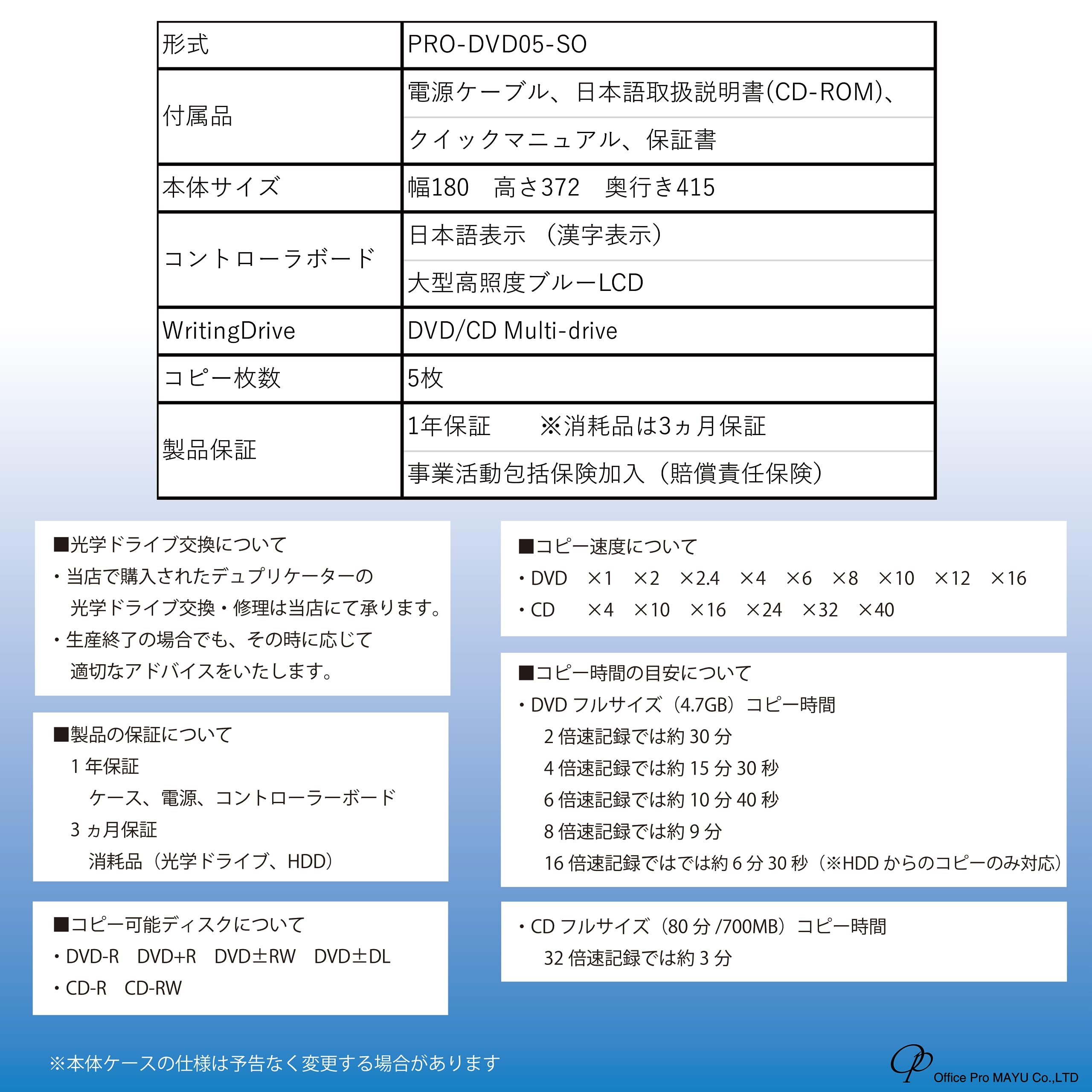 Amazon.co.jp: DVD/CD Duplicator, 1:5, Commercial Use, Business Pro