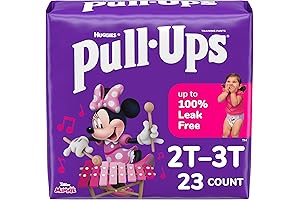 Pull-Ups Girls' Potty Training Pants, Size 2T-3T Training Underwear (Perfect for Pull-Ups Pulls)