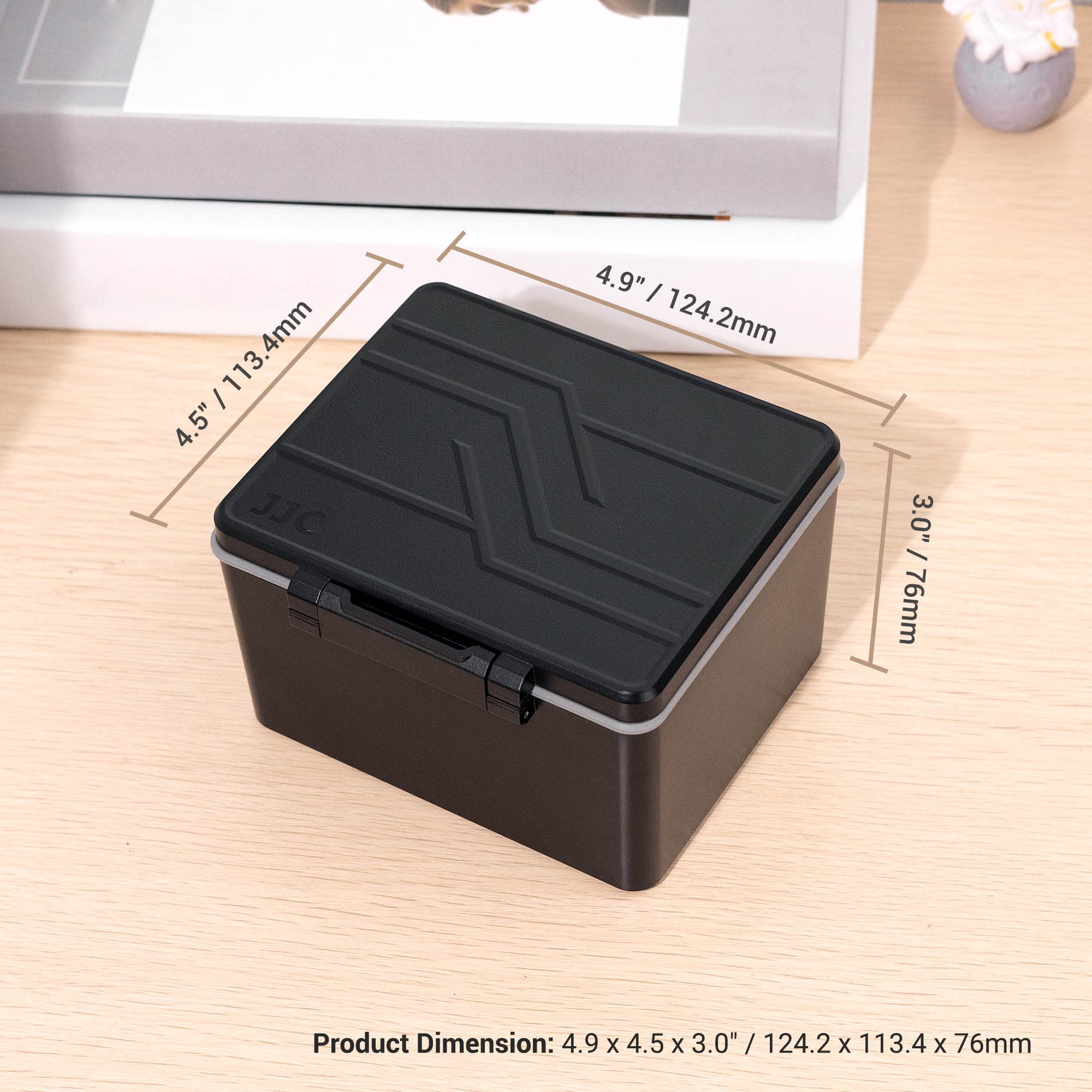 JJC 2IN1 Custodia Protettiva per Chiavette USB e Supporto per Schede di Memoria per 25 Chiavette USB + 9 SD + 18 Micro SD - Custodia per Memoria USB e Schede SD - Resistente all'Acqua