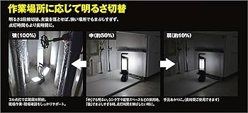 パナソニック　LEDマルチ投光器　工事用照明　LED EZ37C3 工事用充電LEDマルチ投光器 Panasonic(パナソニック
