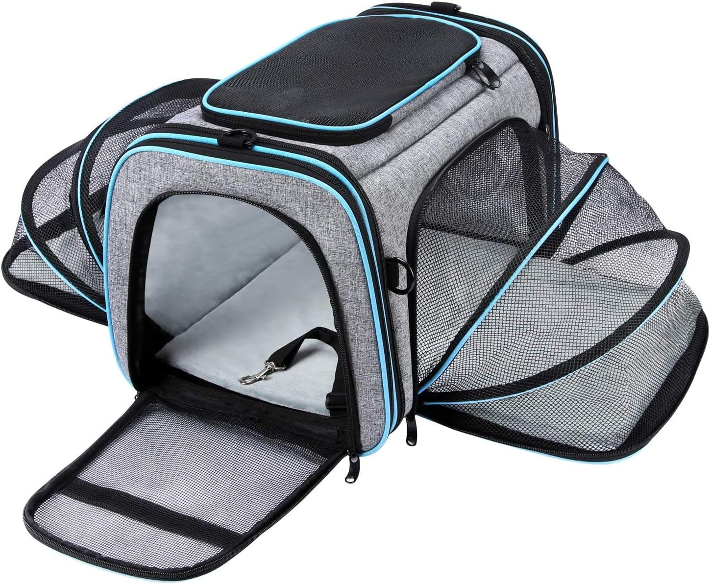 Howsehold Expandable Pet Carrier for Cat, Kittens, Puppy extendable cat