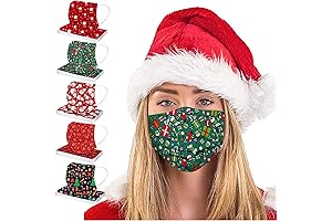 50 Pcs New Years Masks for Adults - 3 Ply Breathable Protective...