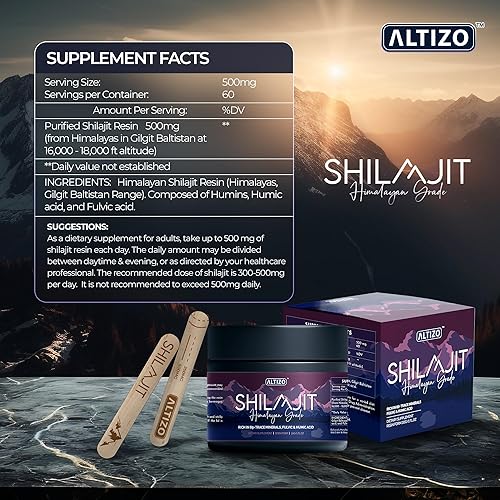 Miniatura 3 de Resina pura de Shilajit del Himalaya, orgánica, 1.06 oz - Grado dorado para hombres y mujeres, con más de 85 oligominerales, ácido fúlvico y ácido