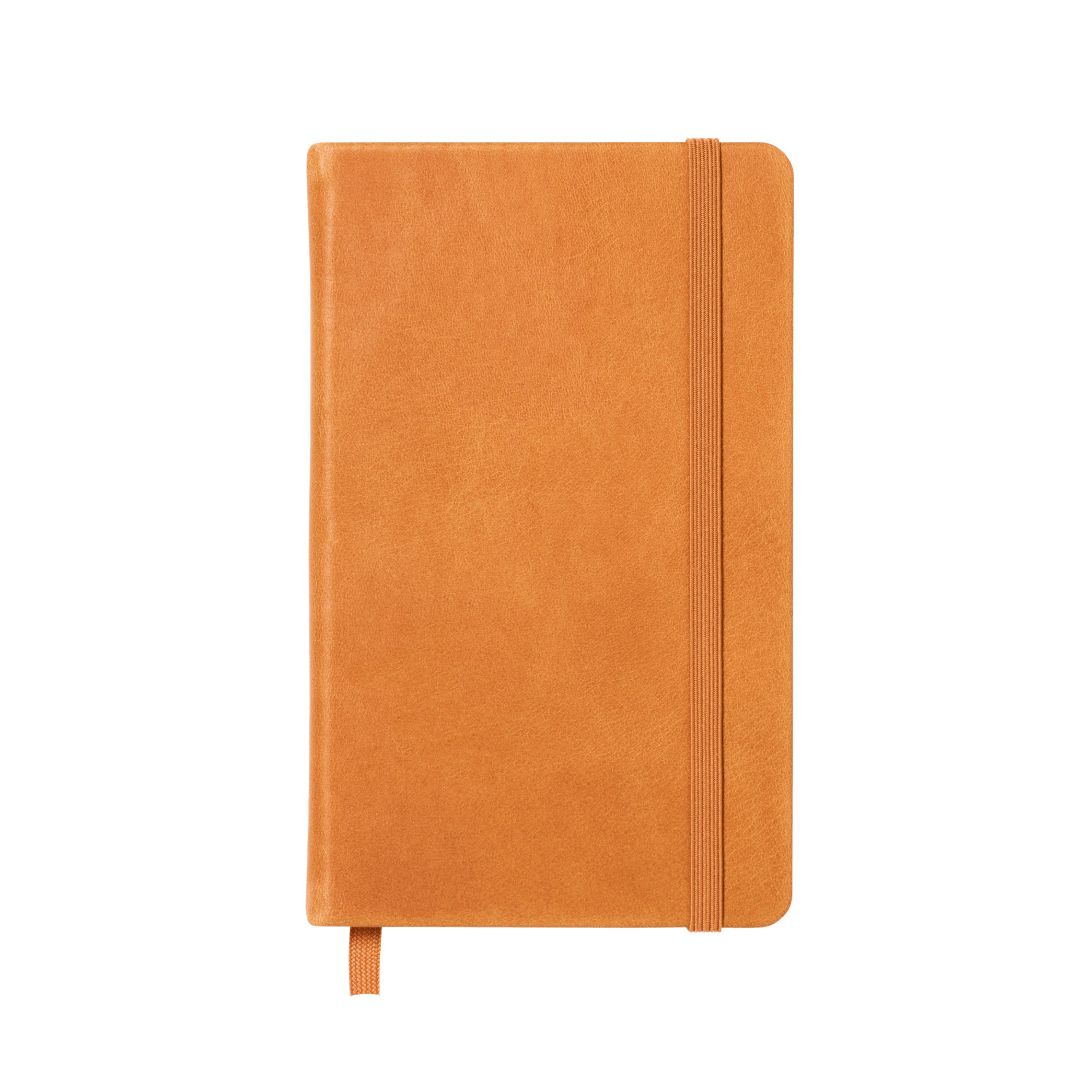 Leuchtturm1917 Deri Kapak Özel Seri Not Defteri, Cep Boy (A6), Açık Kahverengi Sert Kapak, Düz