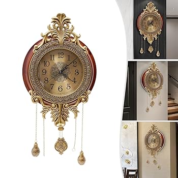 Amazon.com: UIdili Wall Mounted Vintage Decorative Pendulum