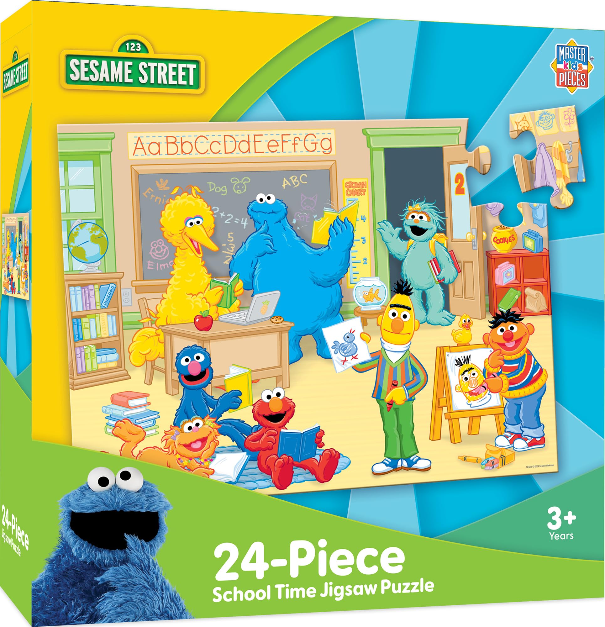 Amazon | Masterpieces 24ピース セサミストリートパズル 子供用