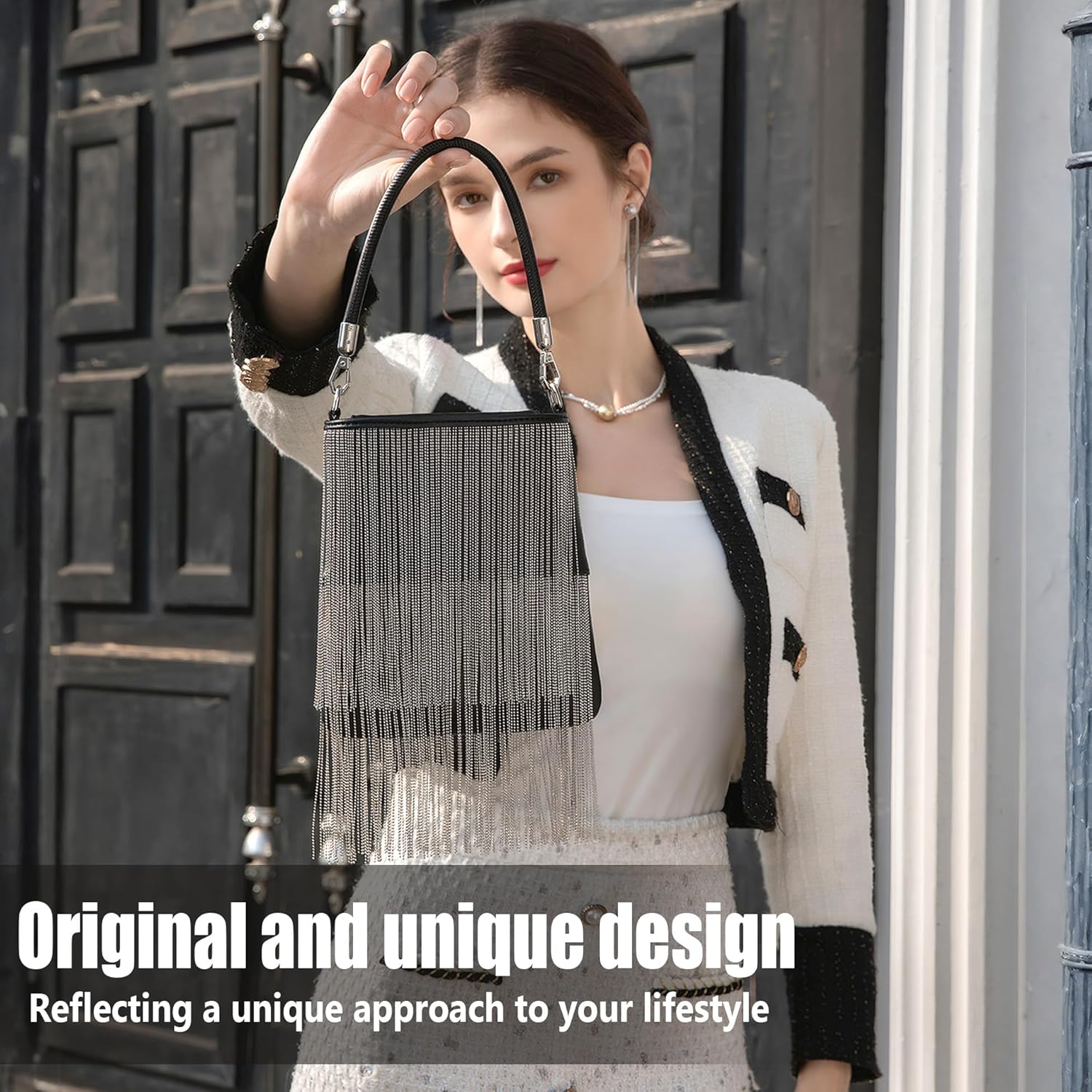 Premium Genuine Leather Purses for Women, Designer Crossbody Handbag, Versatile and Trendy Black Crossbody Bags