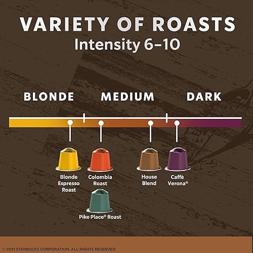 Miniatura 3 de Starbucks Por Nespresso Best Seller Variety Pack, 50 unidades