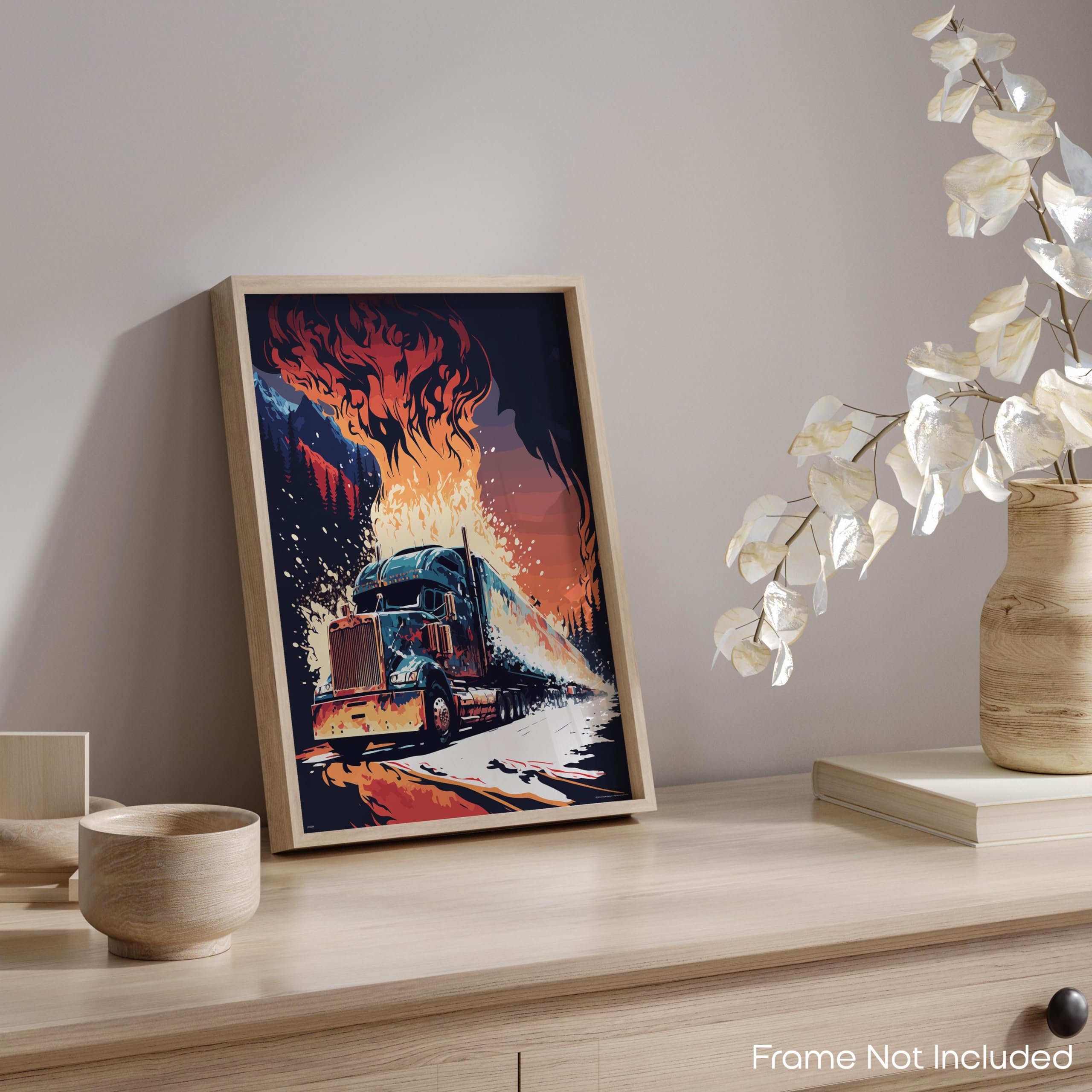 Amazon.com: Inspirational Wall Art Co. - Nostalgia | Vintage Semi
