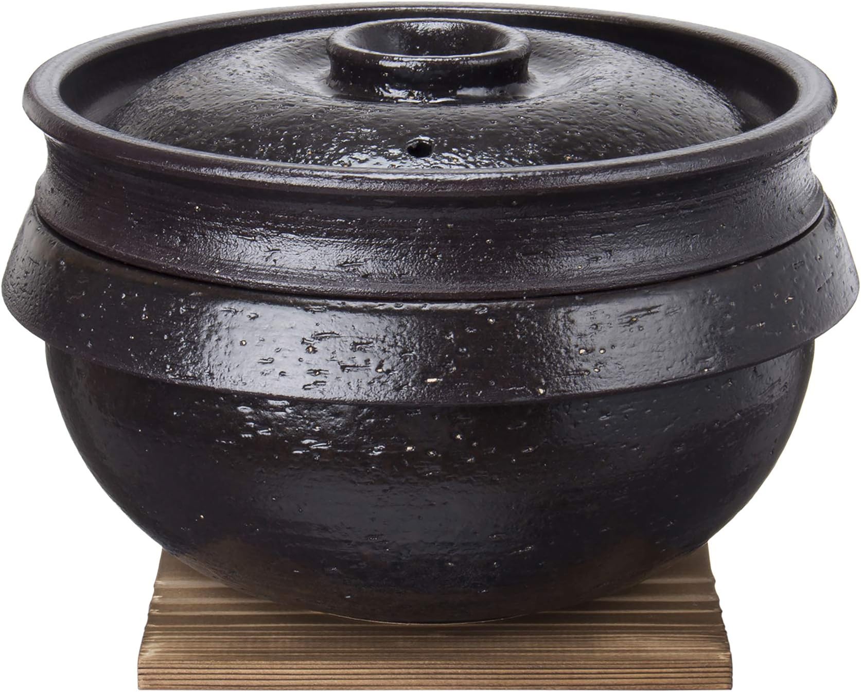 Haseen Pottery ANC-80 Haseen Pot, Rice Pot, Rice Pot, Pot, Pot, 22.4 fl oz (1,200 ml), Microwave Use, Rice Pot, Rice Pot, Rice Pot, Rice Pot, Rice Pot, Rice Pot, Rice Pot, Japanese