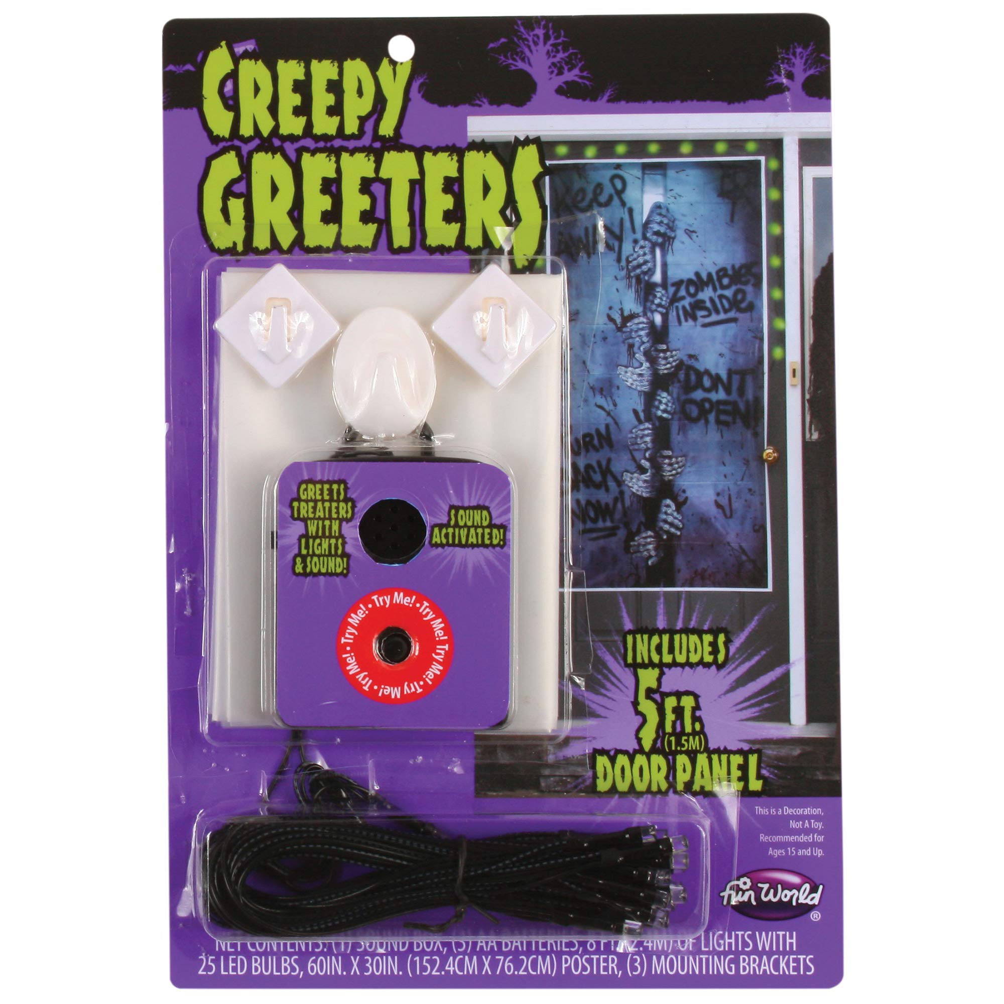 Zombie Creepy Greeter pour réussir votre décoration de maison hantée facilement