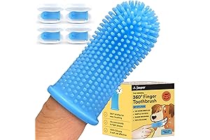 Puppy Dental Hygiene Kit: 4-Pack Dog Toothbrushes for Optimal Pet Oral Health