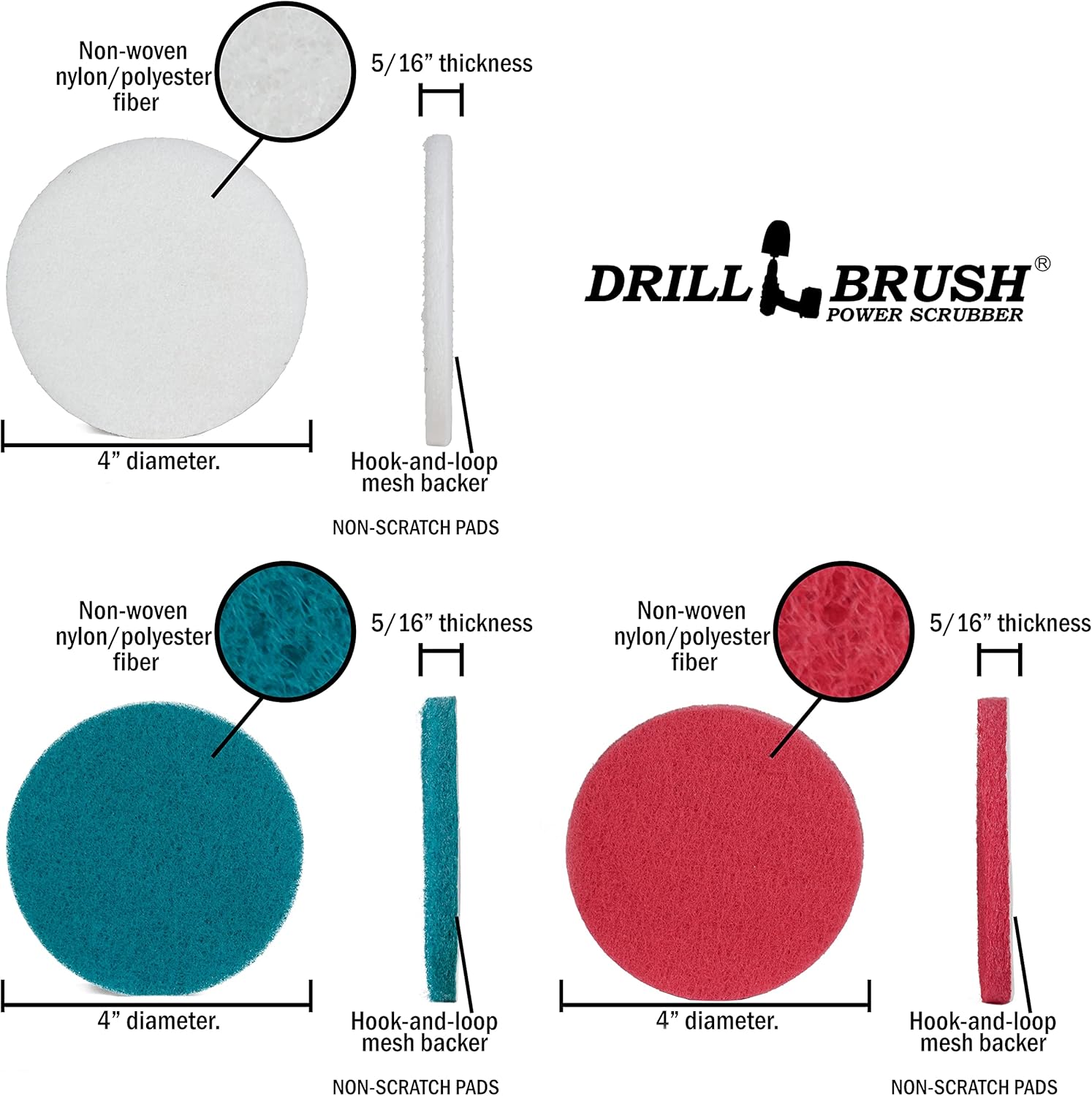 Bеѕt Sеllеr Drillbrush Scrub Brush - Drill Scrub Brush Attachment - Stone Cleaning - Deep Cleaning Brush - Ceramic Tile Cleaner Brush - Deck Scrub Brush - Drill Brush Pads - Rotary Drill Brush Cordless Scrubber Bеѕt Cуbеr Dеаlѕ 🔥 Drillbrush Scrub Brush - Drill Scrub Brush Attachment - Stone Cleaning - Deep Cleaning Brush - Ceramic Tile Cleaner Brush - Deck Scrub Brush - Drill Brush Pads - Rotary Drill Brush Cordless Scrubber
