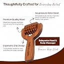 Balyantra Hair Growth Roller | Scalp Stimulator | Wooden Scalp Massager for Healthy Hair gallery image