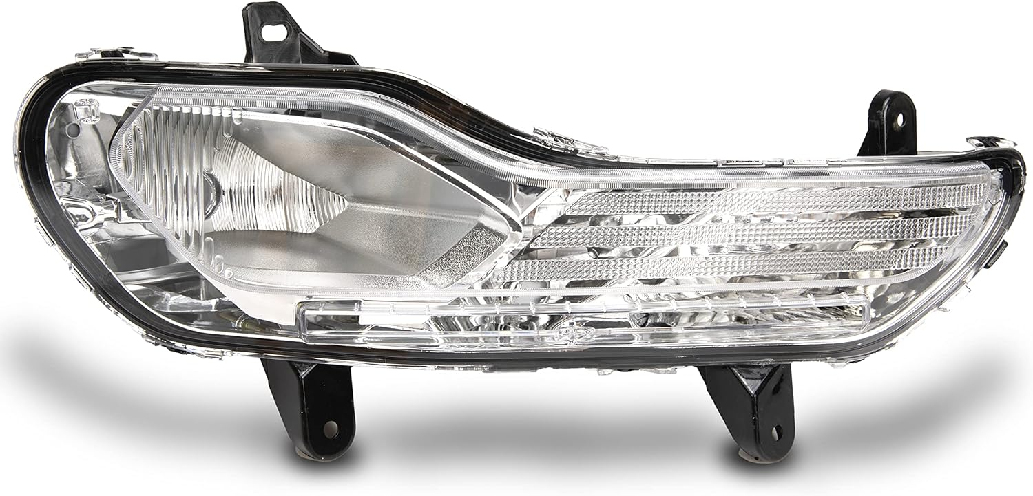 BXZ Front Fog Light Lamp Right RH Passenger Side For Ford Escape 2013 2014 2015 2016 FO2520189 Right Passenger RH Side