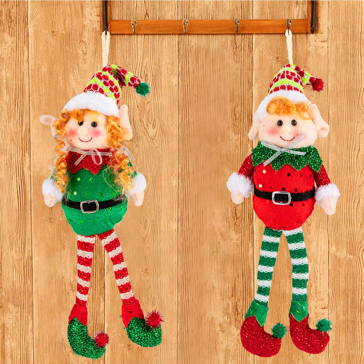 ウォルドルフ人形クリスマスエルフ６点セット ウォルドルフ人形クリスマスエルフ6点セット