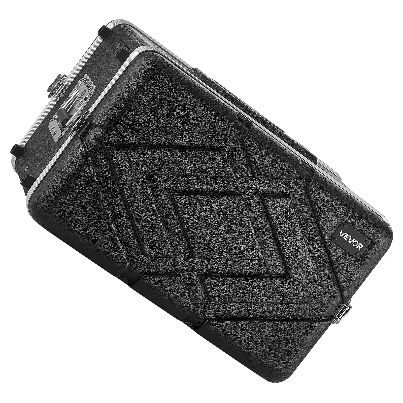 VEVOR Armadio Rack per Server 6U, Armadio per Amplificatori Processori Controller Profondità 31 cm in ABS Chiusura a Vite Incassate Pannelli Anteriori Posteriori Rimovibili, Profondità Interna 29 cm