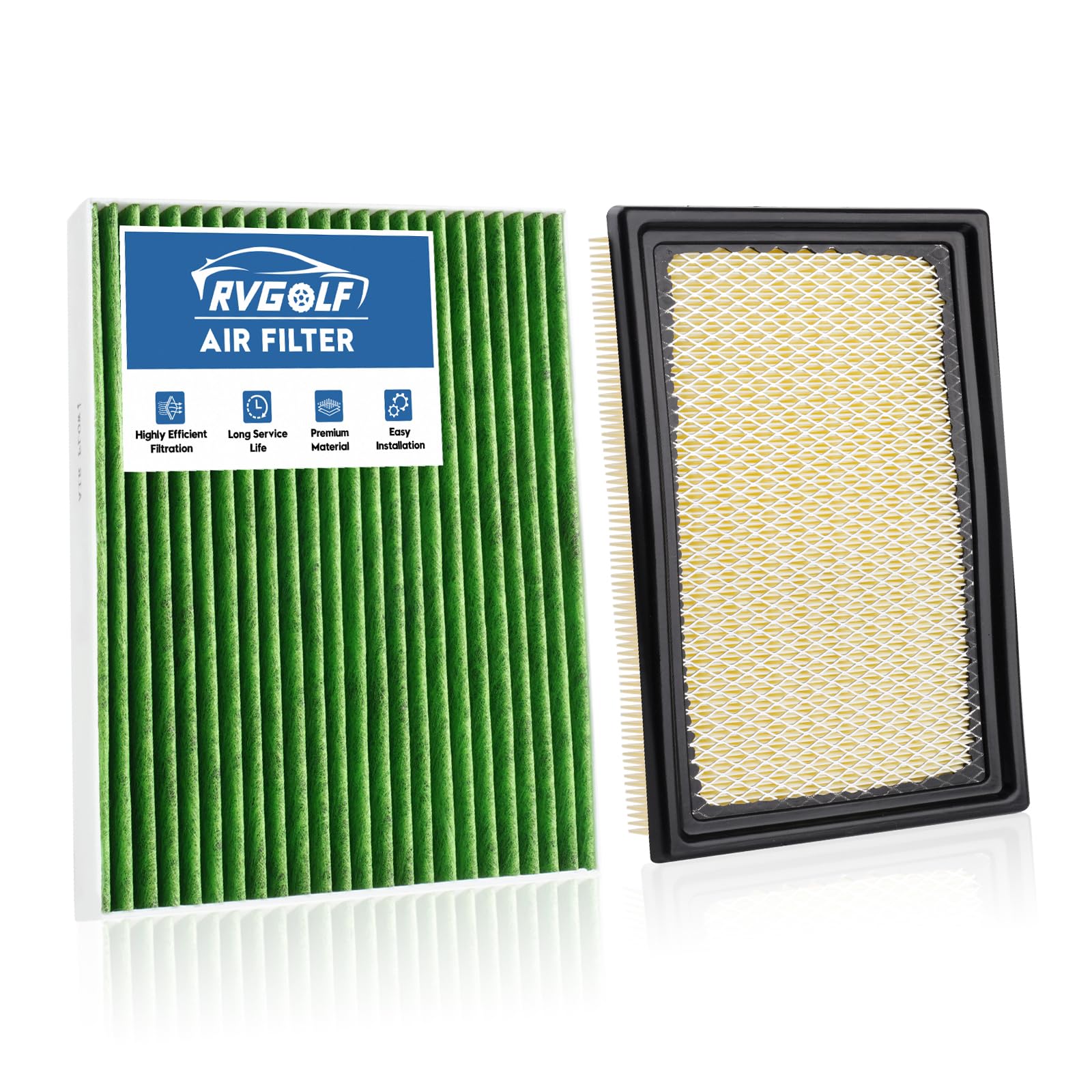 Engine+Cabin Air Filters Fit for 2020-2026 Ford Explorer(2.3L/3.0L)