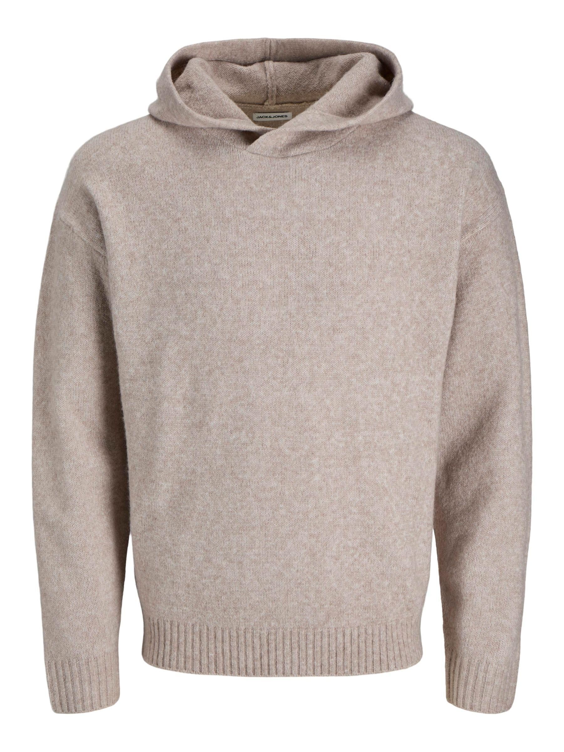 JACK & JONES Jjesoho Ollie Knit Hood Ln, Atmosphere, L