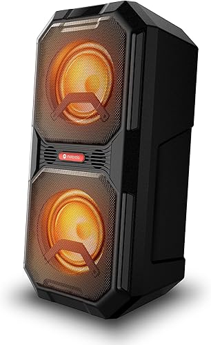 Miniatura 1 de Motorola ROKR 820 Altavoz portátil inalámbrico Bluetooth con subwoofer incorporado - 80W, micrófono, se conecta al teléfono inteligente, resistencia