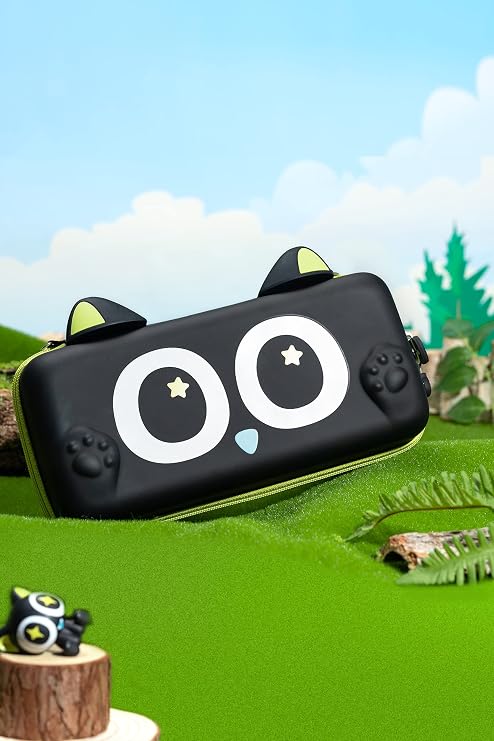 GeekShare Switch2対応カバー+ケース +アナログスティックカバー（羅小黒）セット