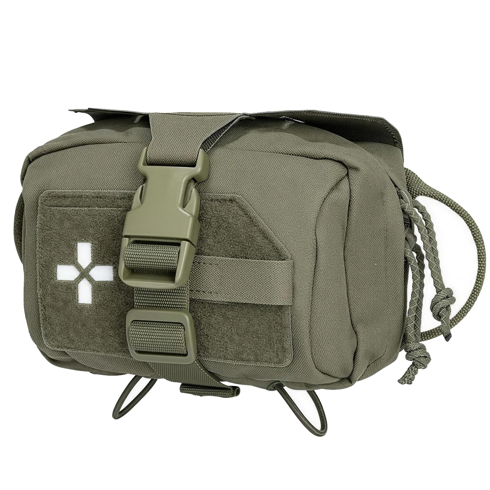 Bolsa IFAK de Despliegue Rápido, Estuche Médico con Fijación MOLLE y Sistema de Liberación Rápida, Organizador para Equipo de Primeros Auxilios