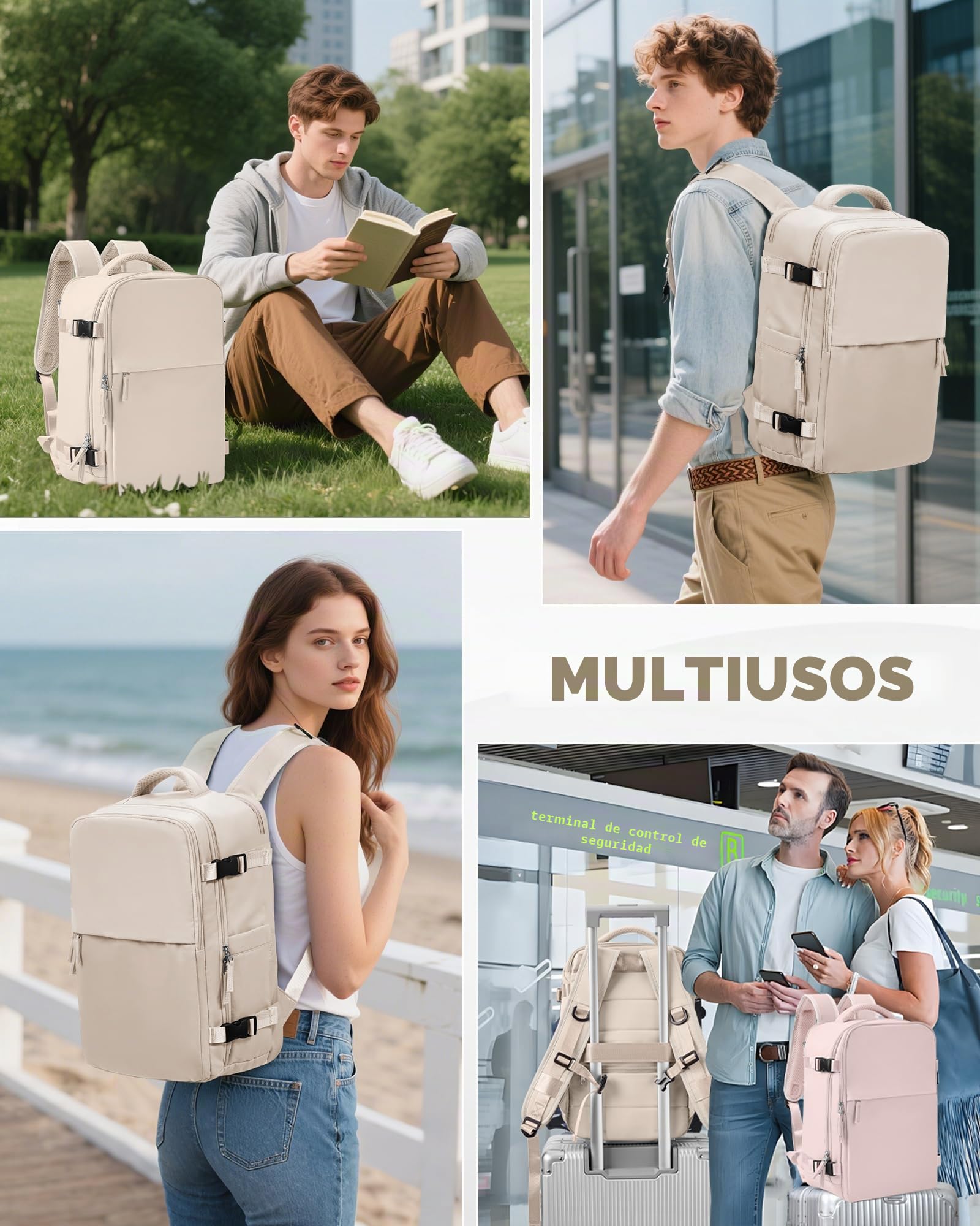SZLX Mochila De Vacío Equipaje De Mano Mujeres, Mochila Airbag Con Sistema De Vacío Para Viajes, Ryanair Mochila De Viaje Tamaño Cabina Con Bomba Impermeable Maleta De Vacío Para Hombres