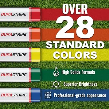 (2 Pack Case 24-18oz Cans of Athletic Field Marking Paint. The Brightest, Most Durable line Marking Paint Available! (Black)