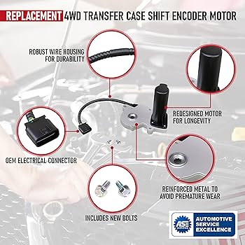Amazon.com: 4WD Transfer Case Shift Encoder Motor