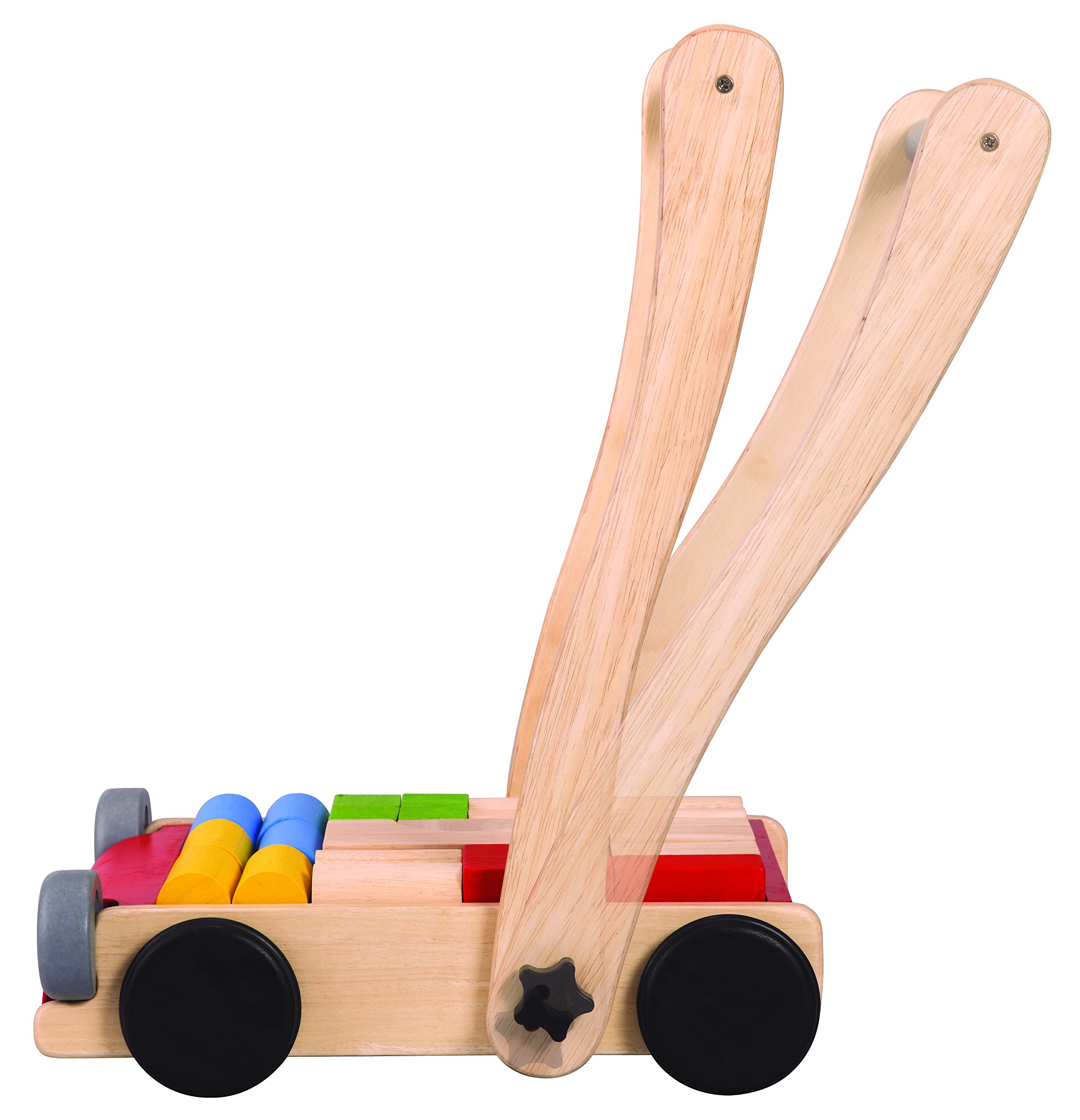 Plan Toys 51230 PlanPreschool - Andador de Madera [Importado de Alemania]