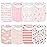 8-Pack Baby Bibs for Boys, Girls - Pullover Bibs for Drooling Teething Baby Girl & Boy Toddler, Newborn, Soft & Absorbent, Cute Colors, Large Torso Coverage Keep Infant Clean & Dry (Sweet Charm)
