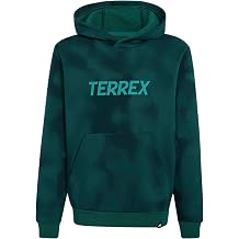adidas Unisex Kids Terrex Kids Multi Printed Logo Hoodie Hooded Sweatshirt pack of 1