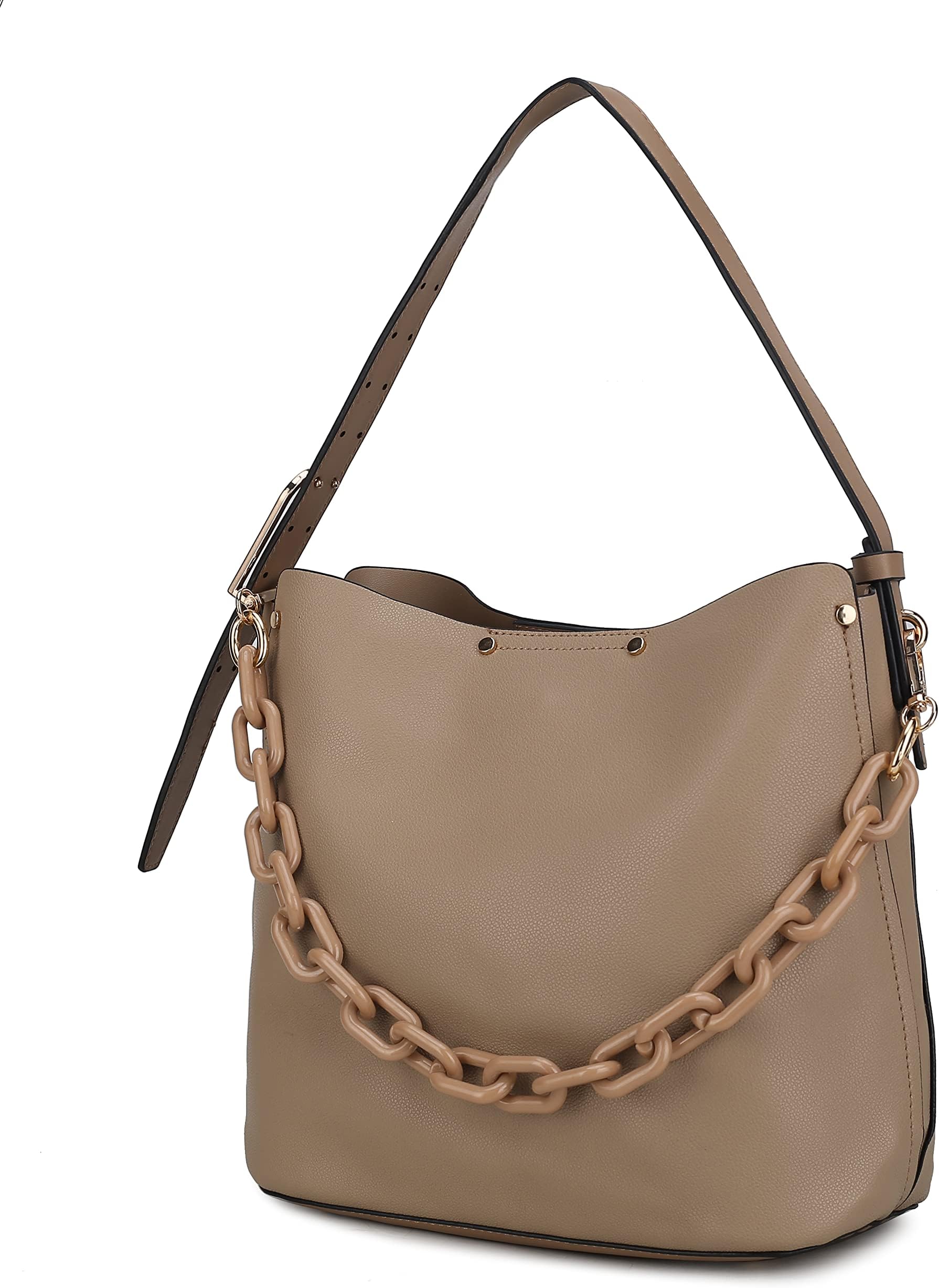 MKF CollectionHobo bag, Top Handle Handbag, Pu Leather Shoulder Purse