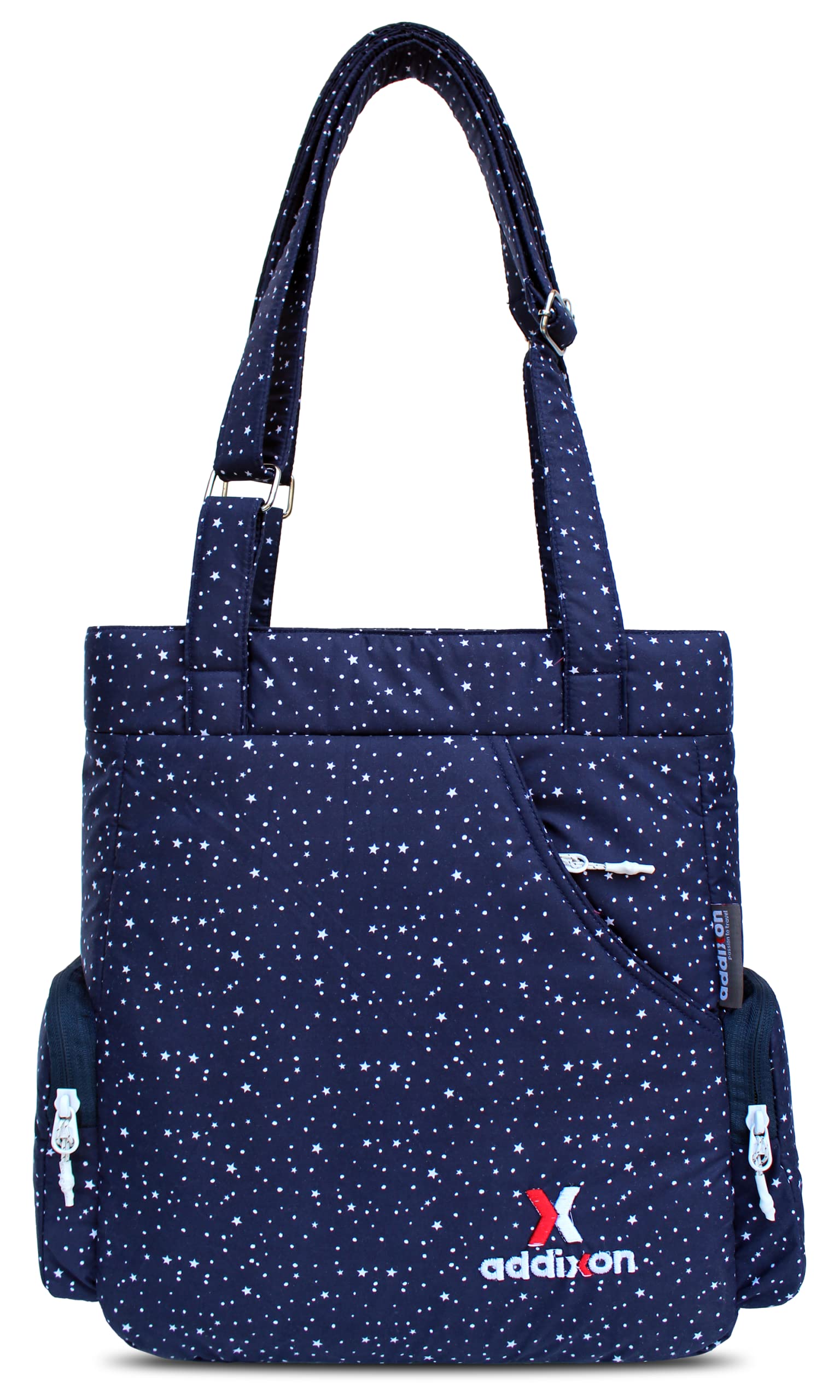 addixon Women Stylish printed Handbag 10L: adjustable handle handbag for women and Functional Accessory for Modern Women (Blue White) (B09QWVYK8P) Amazon Price History, Amazon Price Tracker