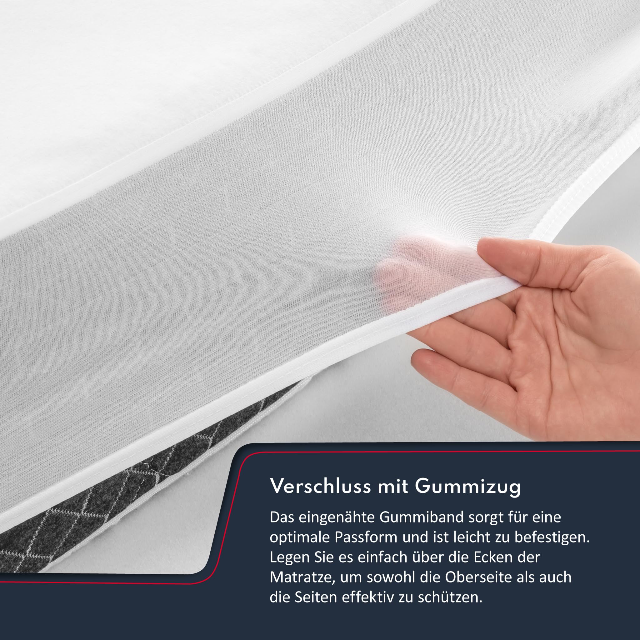 Coprimaterasso PVC Cerata In Spugna Traspirante Impermeabile Antiacaro - Foto 11