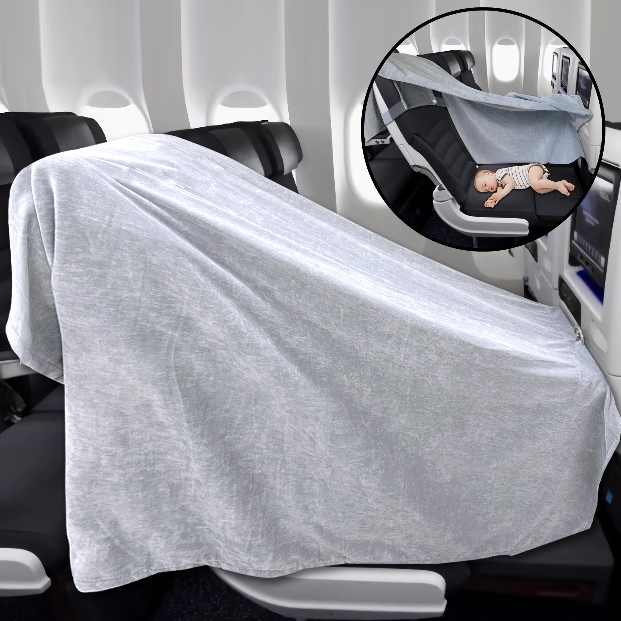 airplane privacy tent UNARK Blackout Blanket for Airplane Travel Essentials, Portable Pod Blackout Canopy Cover Baby Sleeping Space Pack N Play Blackout Cover : Buy Online at Best Price in KSA GB brit. Tarp shelter filter_2_Farbe_Gruen-Tuerkis Option:Vestibule Large（Fits 5–8 people ） This easy